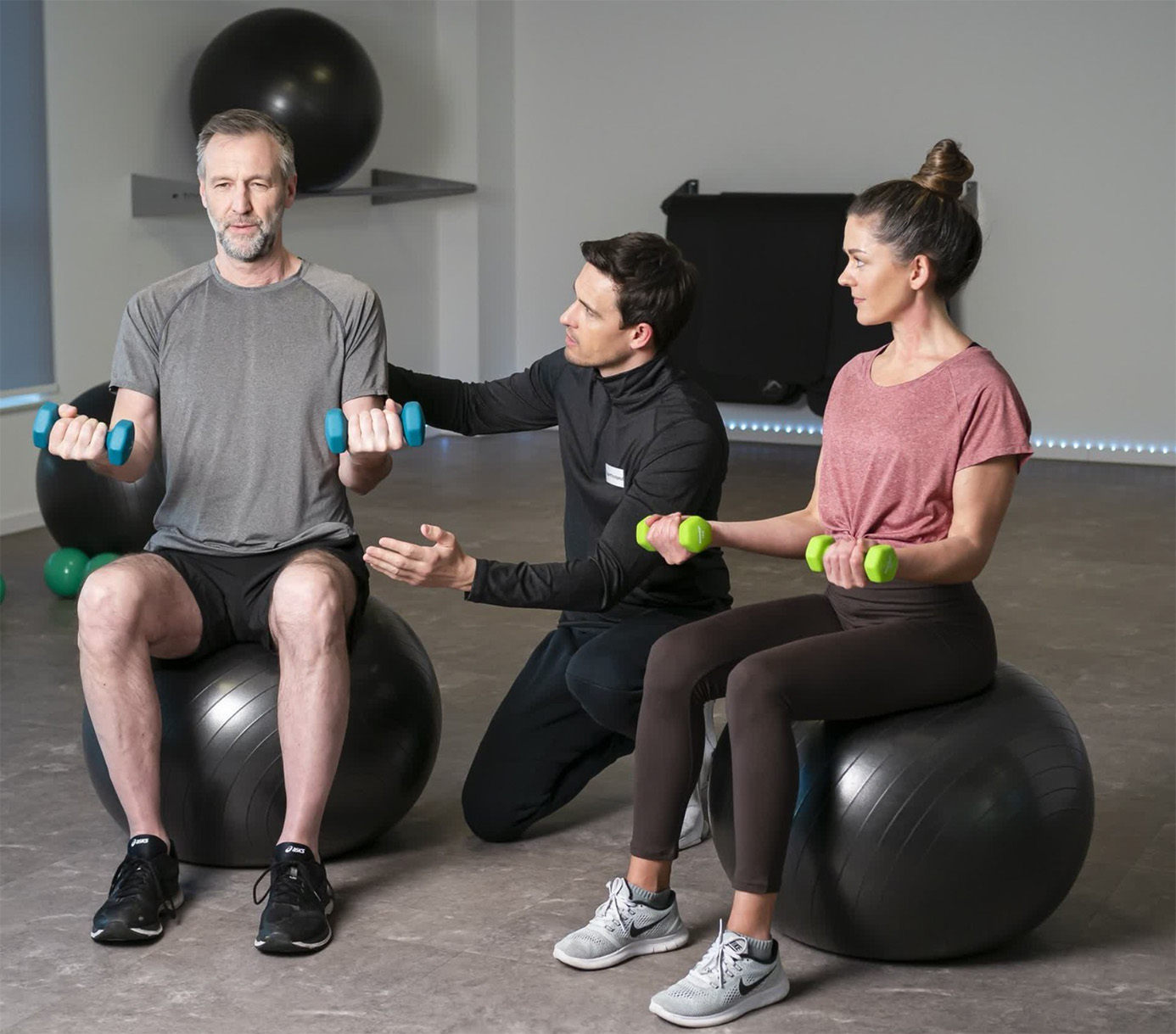 Muskelaufbau-Training im Alter